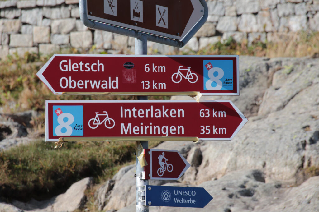 Best signposting of cycle paths thanks to the work of SwitzerlandMobility