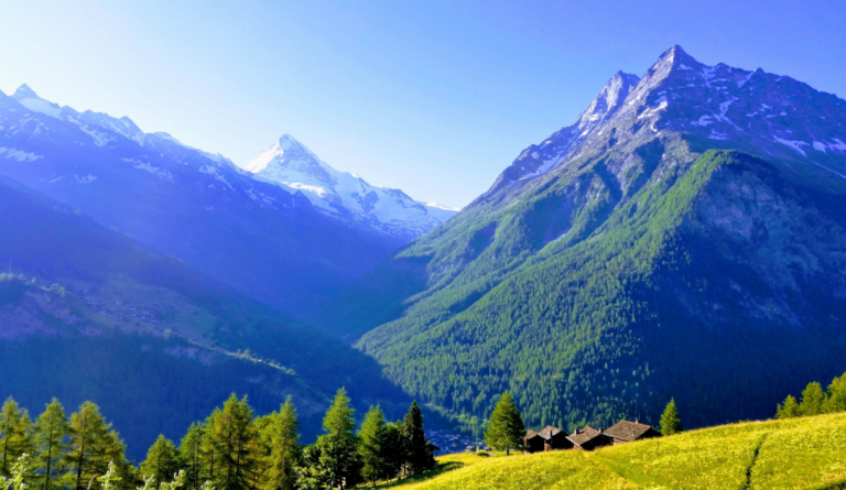 With the touring bike to the Valais